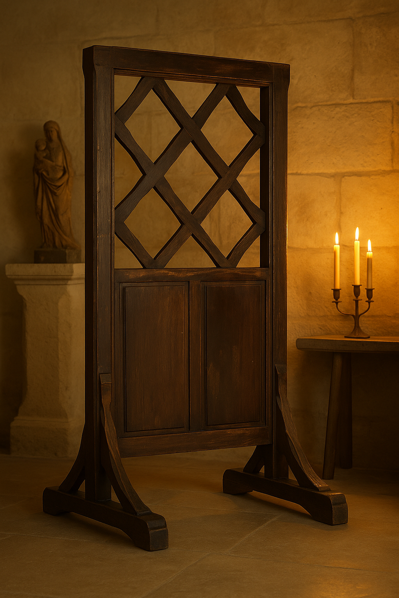 Séparateur de nef de la Cathédrale Notre-Dame de Paris – Chêne, fin XIXᵉ siècle