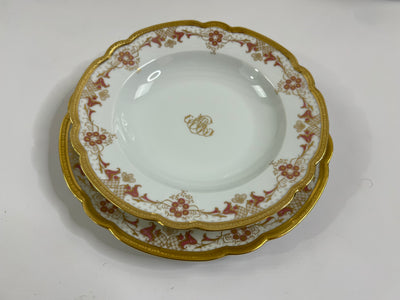 Service de Table Haviland Limoges – 39 Pièces – Porcelaine à Incrustation Or
