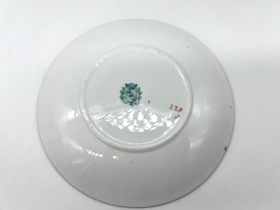 Tasse à thé et sa soucoupe – Manufacture de Sarreguemines (Utzschneider & Cie) – Décor Imari – Vers 1880