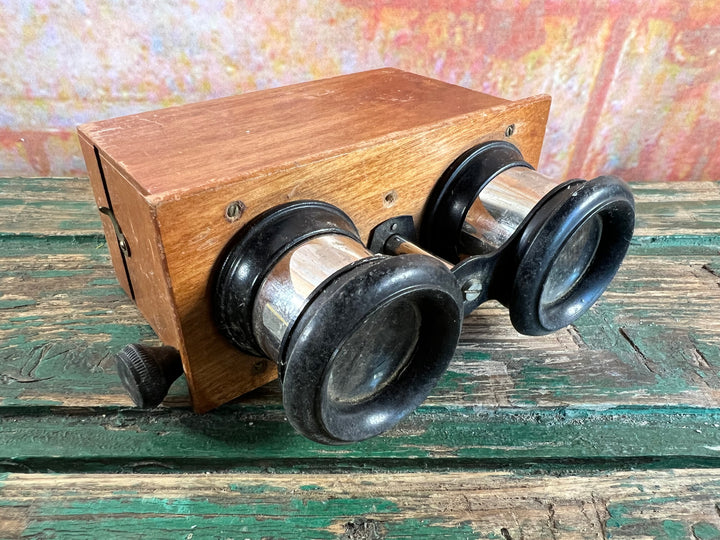 Stéréoscope Verascope Richard En Bois – Modèle Rare, Appareil Photo Ancien