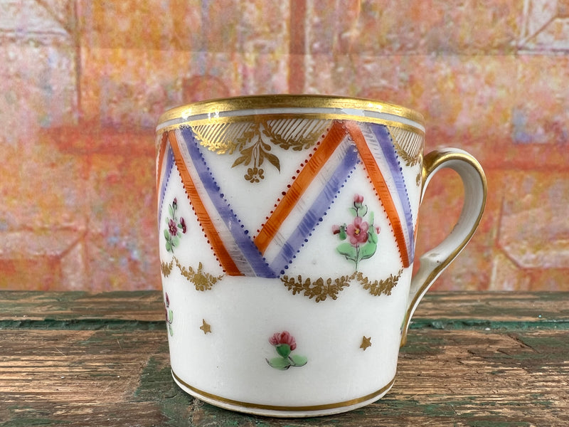 Tasse & Soucoupe Meissen – Période Marcolini (1790–1814)