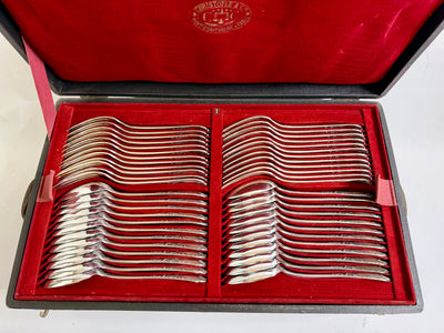 Ménagère de Prestige Christofle Modèle Marly 1897 Pour 18 personnes