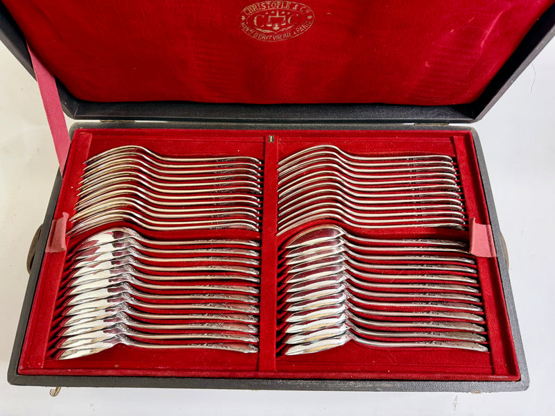 Ménagère de Prestige Christofle Modèle Marly 1897 Pour 18 personnes