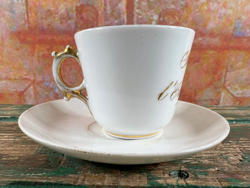 Tasse souvenir de l’Exposition Universelle de Paris, 1878