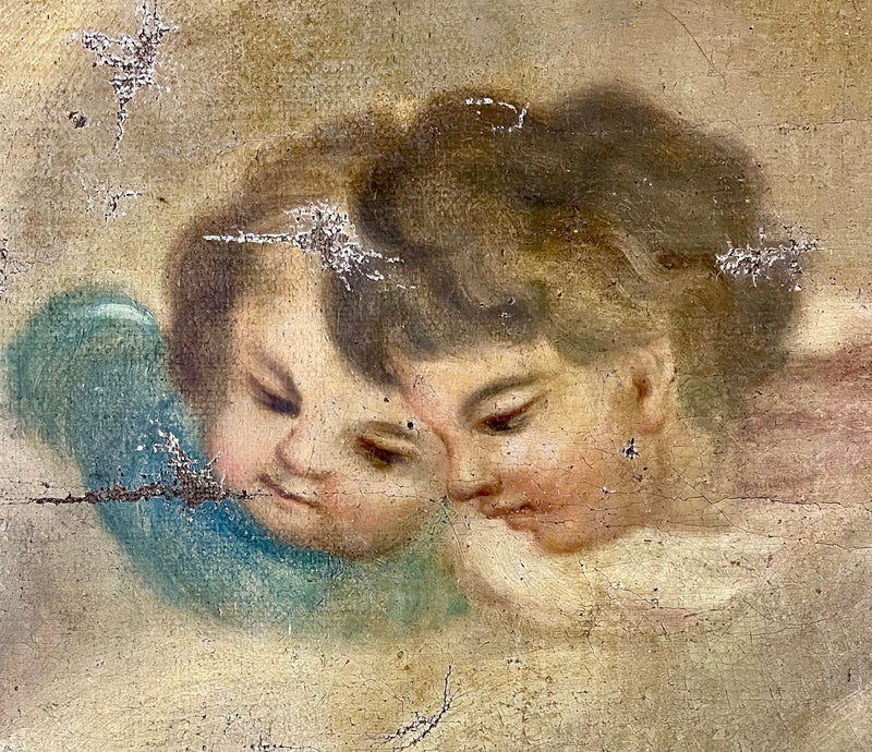 Saint Éloi, 1790 – Grand Tableau Religieux Français – Huile sur Toile – Provenance Abbaye de Bonnefontaine