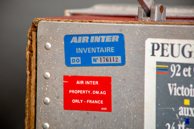 Rare caisse à outils Air Inter – Aviation vintage – Années 70/80