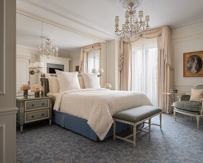 Tête de lit de luxe 200cm – Hôtel George V Paris – Style Louis XVI revisité