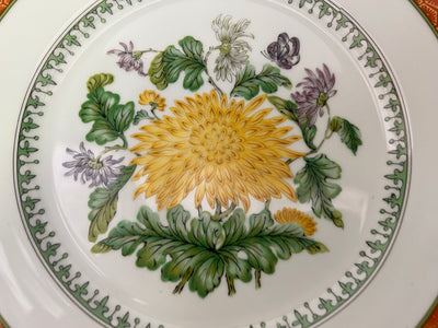 Assiettes Limoges Haviland modele Chrysantheme