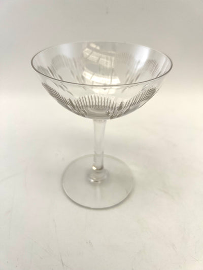 Coupe champagne cristal Baccarat modèle Molière
